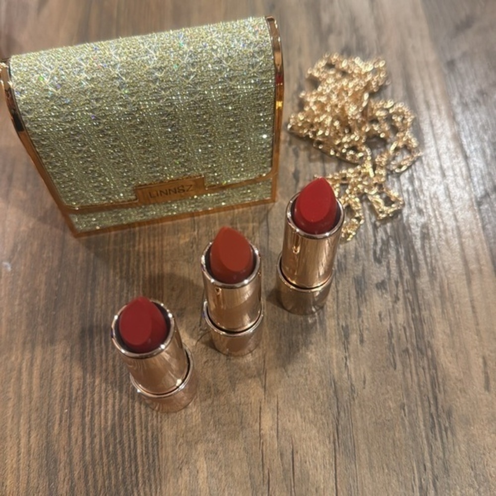 Lipstick Purse with Chain